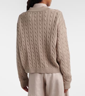 Polo en coton mélangé | Brunello Cucinelli