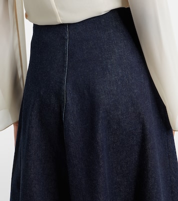 Falda midi Varda de denim | Altuzarra