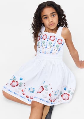 Robe Chelley imprimée en coton | Molo