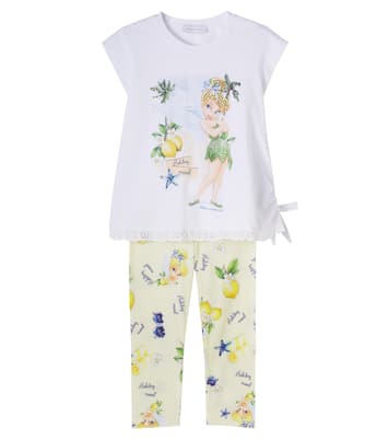 X Disney® - T-shirt e leggings in misto cotone | Monnalisa