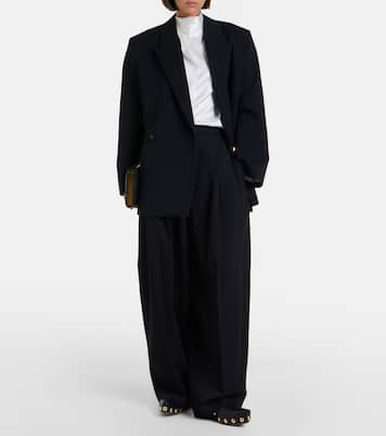 Double-breasted wool blazer | Bottega Veneta