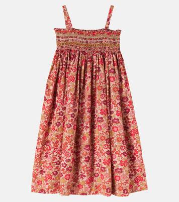 Robe Labaille en coton à fleurs | Bonpoint