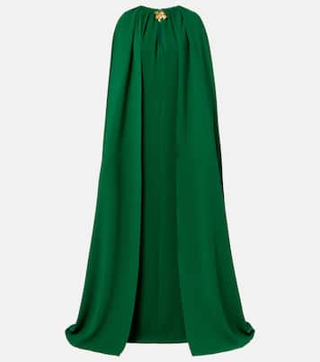 Kaftan Cyclamen aus Georgette | Oscar de la Renta