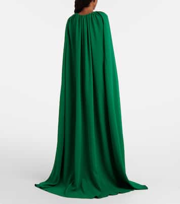 Kaftan Cyclamen aus Georgette | Oscar de la Renta