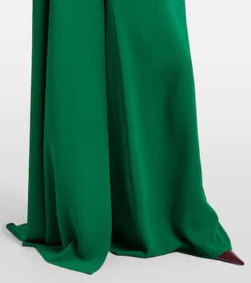 Kaftan Cyclamen aus Georgette | Oscar de la Renta