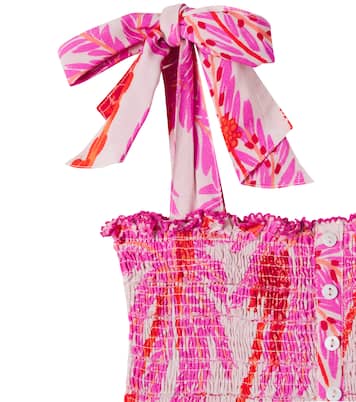 Triny printed dress | Poupette St Barth Kids