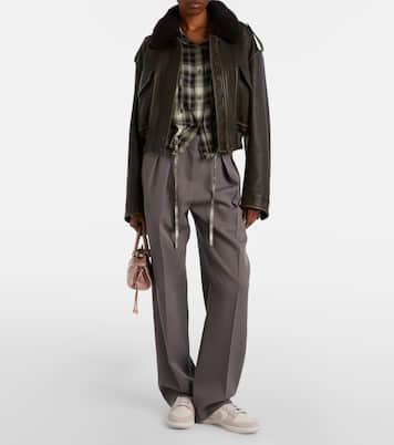 Sneakers Dunk Low in pelle e suede | Nike