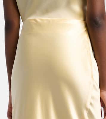 Silk satin maxi skirt | The Sei