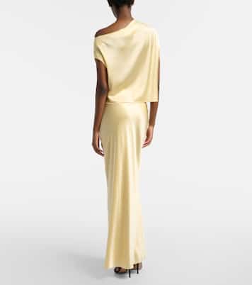 Silk satin maxi skirt | The Sei