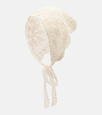 Foulard en crochet de coton | Anna Kosturova