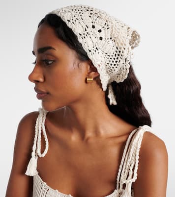 Foulard en crochet de coton | Anna Kosturova