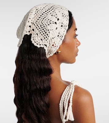 Foulard en crochet de coton | Anna Kosturova