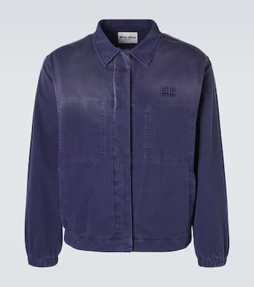 Surchemise en coton | Miu Miu
