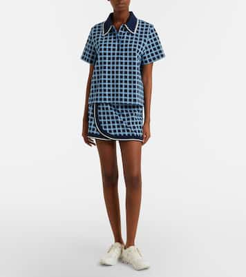 Minifalda Clubhouse Reece de algodón | The Upside