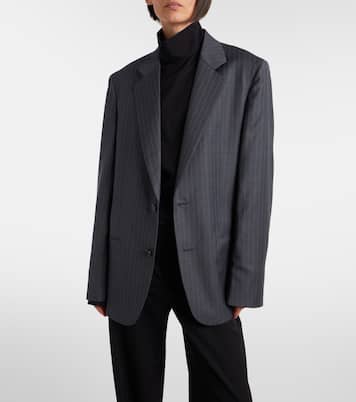Pinstripe wool blazer  | Gucci