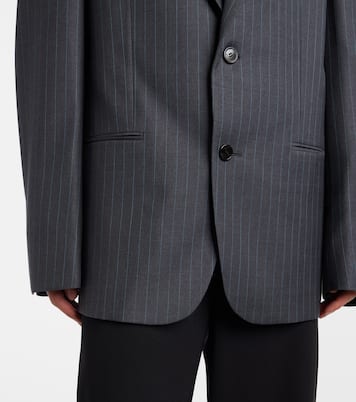 Pinstripe wool blazer  | Gucci