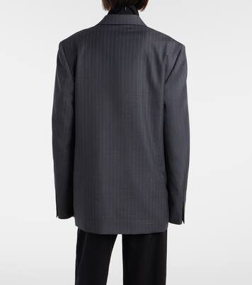 Pinstripe wool blazer  | Gucci