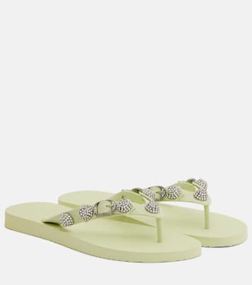 Cagole embellished thong sandals | Balenciaga