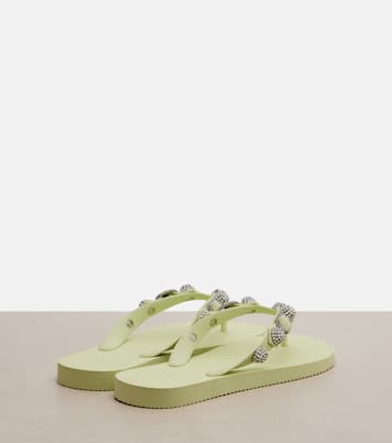 Cagole embellished thong sandals | Balenciaga