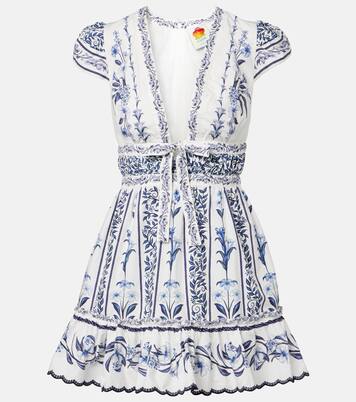 Flowers Arch floral cotton minidress | Farm Rio