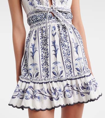 Flowers Arch floral cotton minidress | Farm Rio