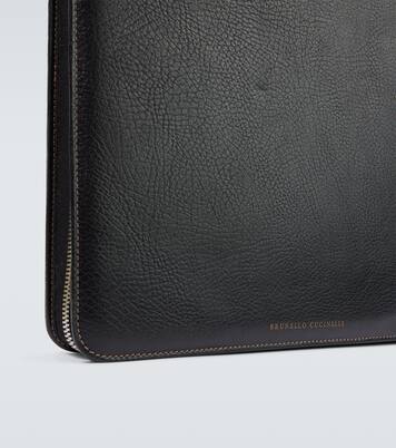 Leather portfolio | Brunello Cucinelli