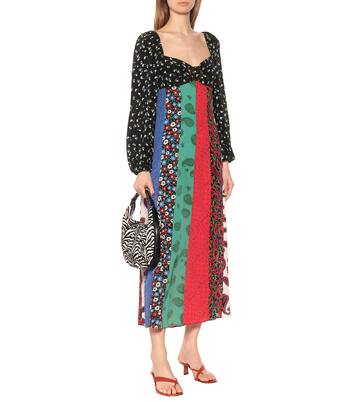 Ivy printed silk dress | Rixo