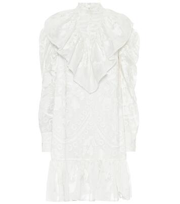 Robe en coton et soie | Erdem