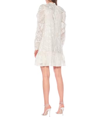 Robe en coton et soie | Erdem