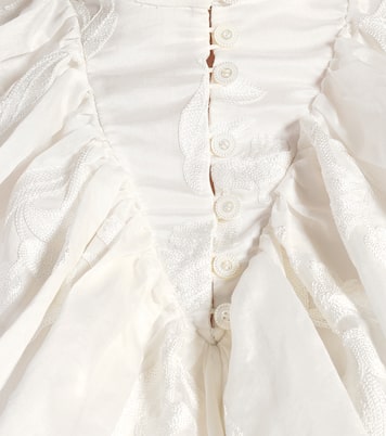 Robe en coton et soie | Erdem