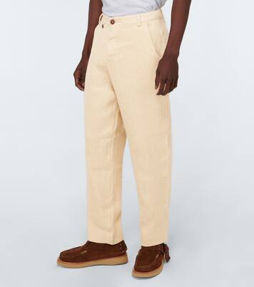 Pantaloni in lino e cotone | King & Tuckfield