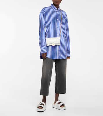 Portefeuille Hourglass en cuir | Balenciaga