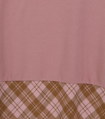 Stretch-cotton dress | Il Gufo