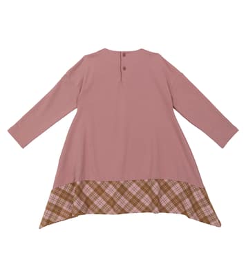 Stretch-cotton dress | Il Gufo