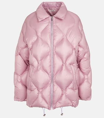 Quilted down jacket | Miu Miu