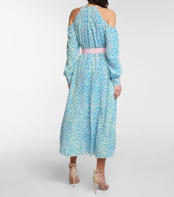 Bedrucktes Midikleid aus Seide | Stella McCartney