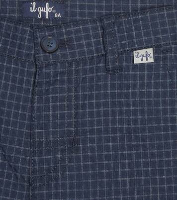 Checked cotton-blend pants | Il Gufo