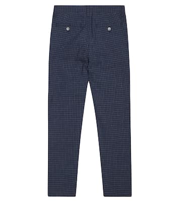 Checked cotton-blend pants | Il Gufo