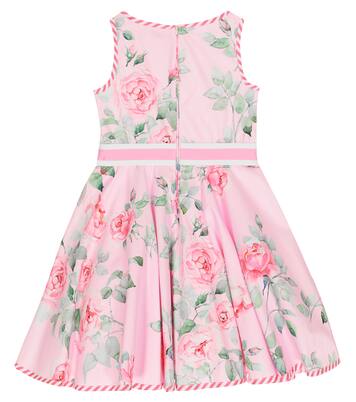 Robe en coton à fleurs | Monnalisa