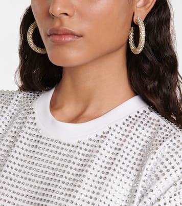 Cameron medium hoop earrings | Amina Muaddi