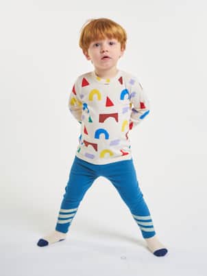 Baby printed cotton-blend top | Bobo Choses
