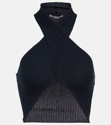 Cropped-Top aus Rippstrick | Stella McCartney
