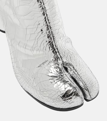 Ankle Boots Tabi aus Metallic-Leder | Maison Margiela