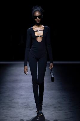 Jessie V-neck crêpe jumpsuit | Blumarine