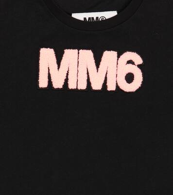 Logo cotton T-shirt | MM6 Maison Margiela Kids