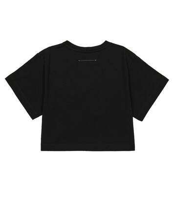 Logo cotton T-shirt | MM6 Maison Margiela Kids