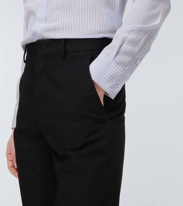 Pantalon droit en coton | Valentino