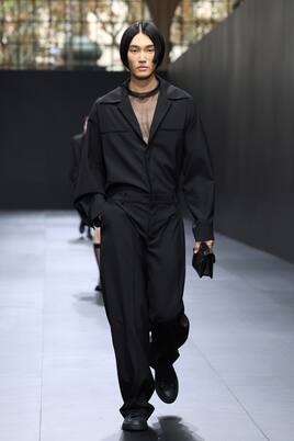 Pantalon droit en coton | Valentino