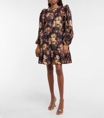 Robe Rhea en coton à fleurs | Ulla Johnson