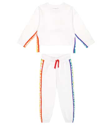 Cotton fleece tracksuit | Stella McCartney Kids